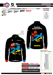 Chaq. Chándal PRO 2.3 - Negro 2