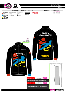 Chaq. Chándal PRO 2.3 - Negro 2
