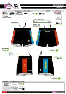 Pantalón Corto PRO 2.0 - Negro 2