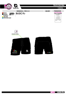 Bermuda PRO 2.3 - Negro 2