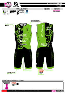 Tritraje PRO 1.1 - Verde 2