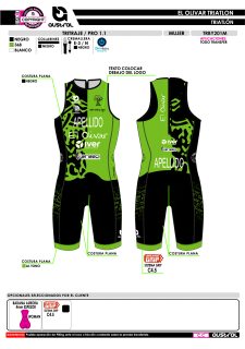 Tritraje PRO 1.1 - Verde 2