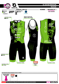 Tritraje PRO 2.0 - Verde 2