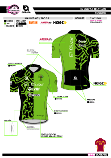 Maillot MC PRO 3.1 - Verde 2