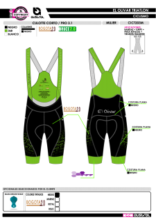 Culotte Corto PRO 3.1 - Verde 2