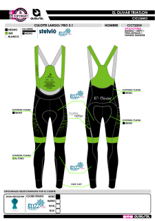 Culotte Largo PRO 3.1 - Verde 2