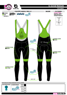 Culotte Largo PRO 3.1 - Verde 2