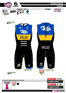 Tritraje PRO 1.1 - Negro 2