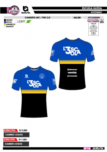 Camiseta MC PRO 2.0 - Royal