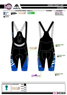Culotte Corto PRO 3.1 - Royal