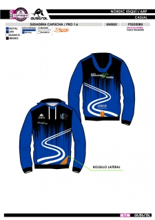 Sudadera Capucha PRO 1.6 -...