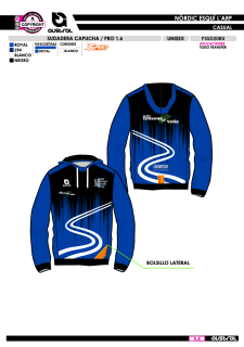 Sudadera Capucha PRO 1.6 -... 2