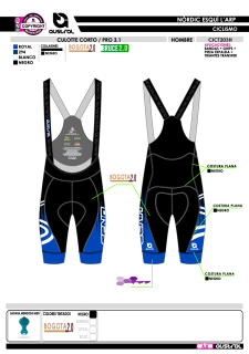 Culotte Corto PRO 3.1 - Royal 2