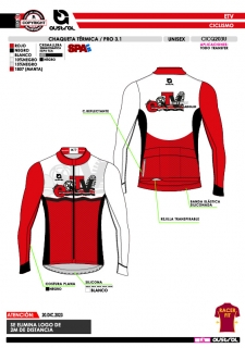 Chaqueta térmica PRO 3.1 -... 2
