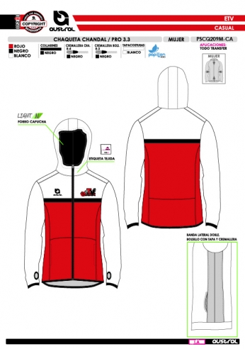 Chaq. Chándal PRO 3.3 - Rojo