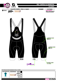 Culotte Corto PRO 3.1 Basic... 2