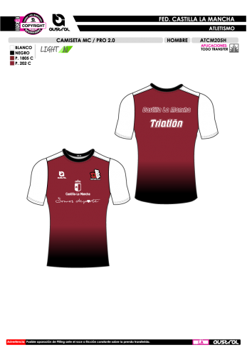Camiseta MC PRO 2.0 - Granate