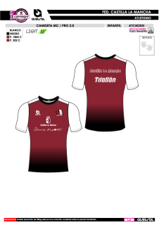 Camiseta MC PRO 2.0 - Granate 2