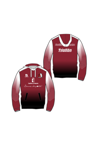 Sudadera Capucha PRO 2.3 - Granate