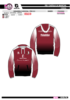 Sudadera Capucha PRO 2.3 -... 2