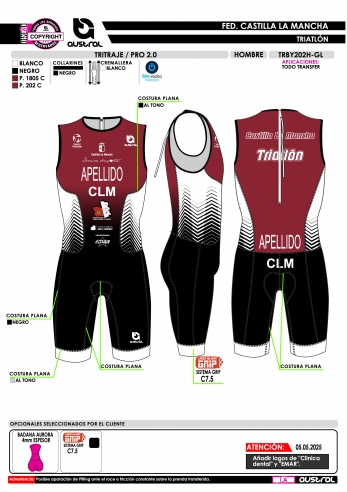 Tritraje PRO 2.0 - Granate