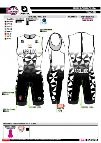 Tritraje PRO 2.0 - Negro