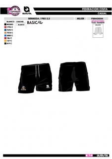 Bermuda PRO 2.3 - Negro 2