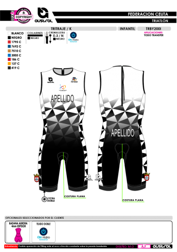 Tritraje K - Blanco