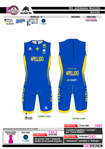 Tritraje K - Royal