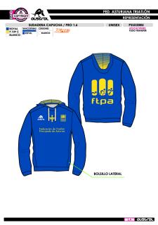 Sudadera Capucha PRO 1.6 -... 2