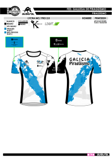 Lycra MC PRO 2.0 - Azul 2