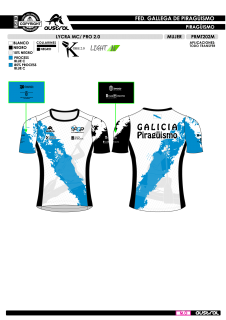 Lycra MC PRO 2.0 - Azul 2