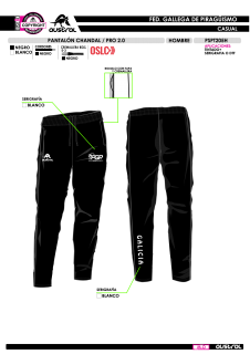 Pant. Chándal PRO 2.0 - Negro 2