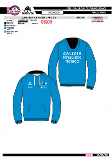Sudadera Capucha PRO 2.3 -... 2