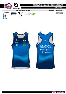 Lycra Tirantes PRO 2.0 - Royal 2