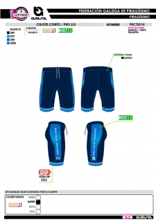 Culote Corto PRO 2.0 - Marino 2