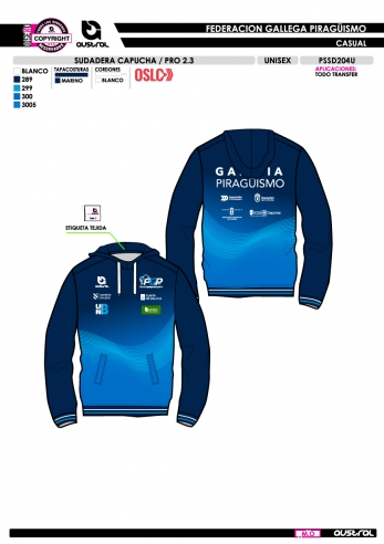 Sudadera Capucha PRO 2.3 - Royal