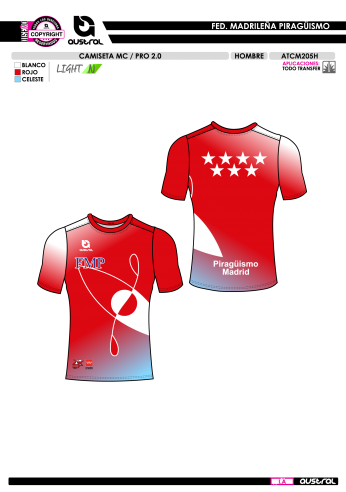 Camiseta MC PRO 2.0 - Rojo