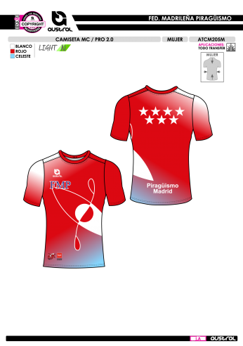 Camiseta MC PRO 2.0 - Rojo