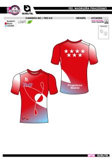 Camiseta MC PRO 2.0 - Rojo 2