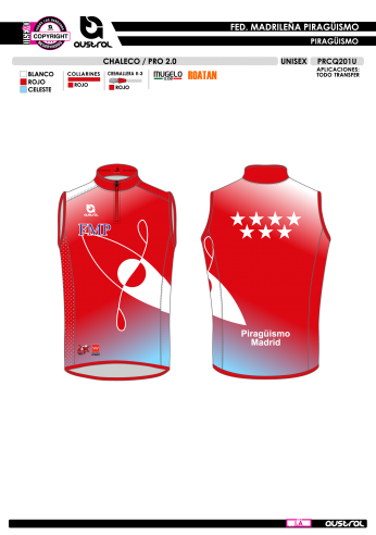 Chaleco PRO 2.0 - Rojo