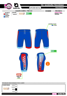 Culote Corto PRO 2.0 - Royal 2