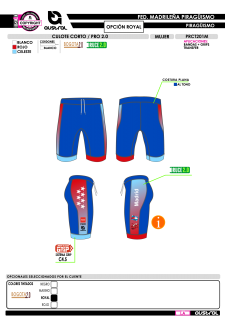 Culote Corto PRO 2.0 - Royal 2