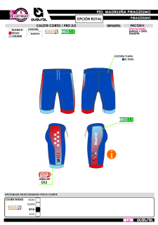 Culote Corto PRO 2.0 - Royal 2