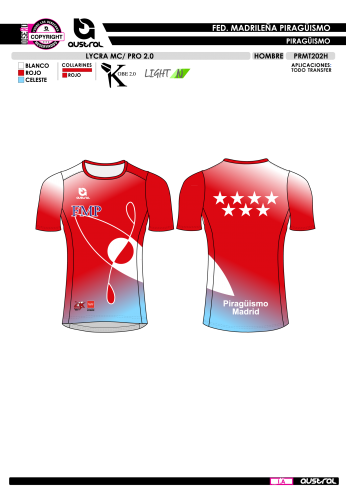 Lycra MC PRO 2.0 - Rojo