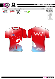Lycra MC PRO 2.0 - Rojo 2