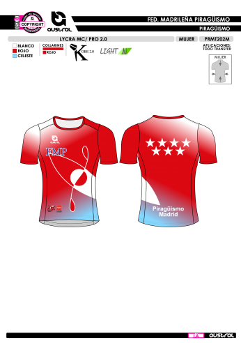 Lycra MC PRO 2.0 - Rojo