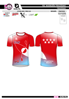 Lycra MC PRO 2.0 - Rojo 2