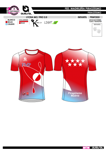Lycra MC PRO 2.0 - Rojo