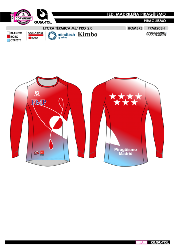 Lycra Térmica ML PRO 2.0 - Rojo